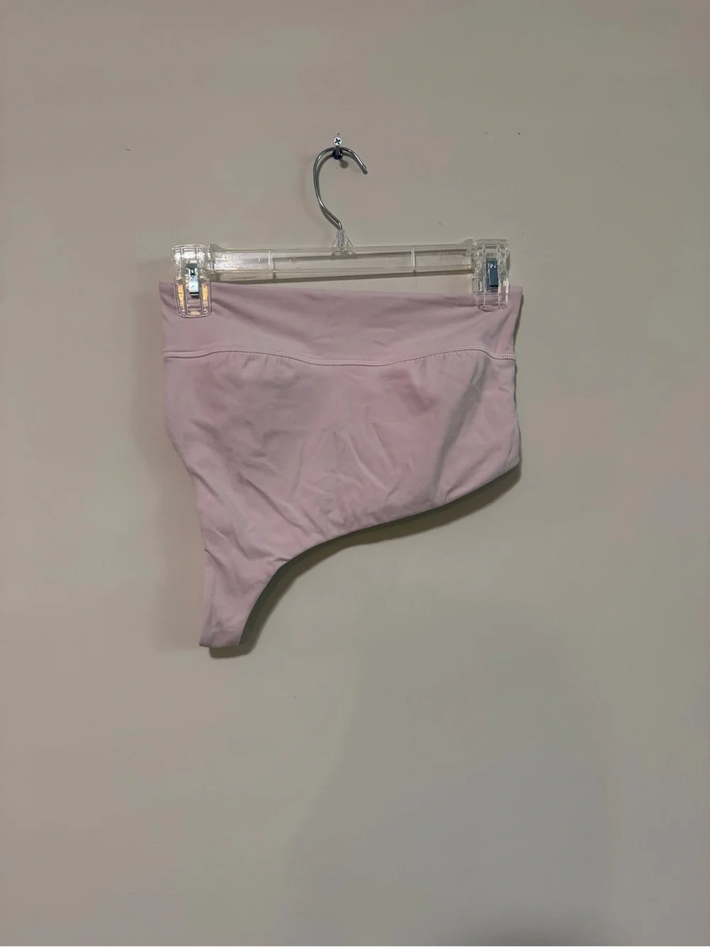 lululemon athletica Pale Pink Asymmetric Crop Top